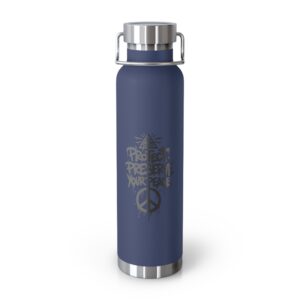 Copper Vacuum Insulated Bottle, 22oz - Navy, 22oz