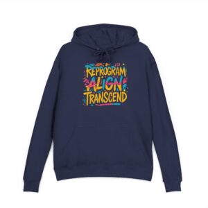 Align & Transcend Hoodie — Spiritual Graphic Pullover